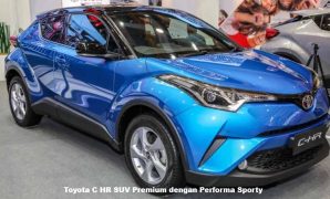 Toyota C HR SUV Premium dengan Performa Sporty