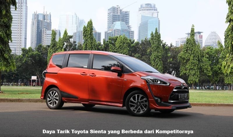 Daya Tarik Toyota Sienta yang Berbeda dari Kompetitornya