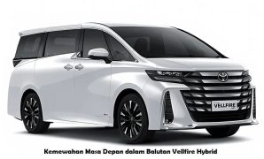 Kemewahan Masa Depan dalam Balutan Vellfire Hybrid