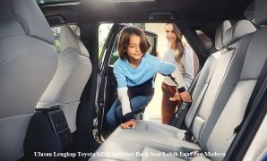 Ulasan Lengkap Toyota bZ4X Interior Back Seat Lebih Luas dan Modern